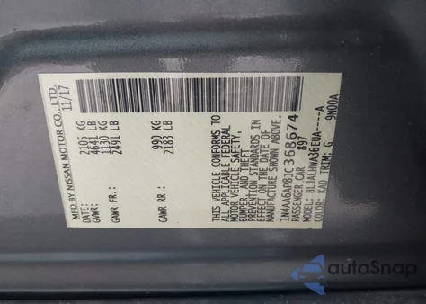 2018 Nissan Maxima 3.5 Platinum from USA, damaged, VIN 1N4AA6AP8JC368674